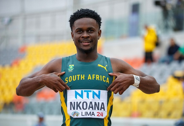 Image for NWU student Bradley Nkoana strengthens global sprint credentials with relay success 