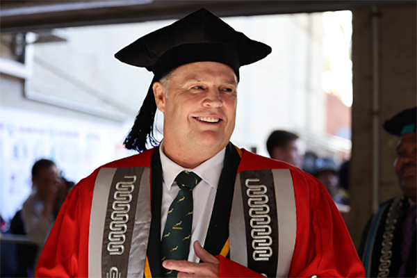 Image for Congratulations Dr Rassie on receiving the Order of Ikhamanga in Gold