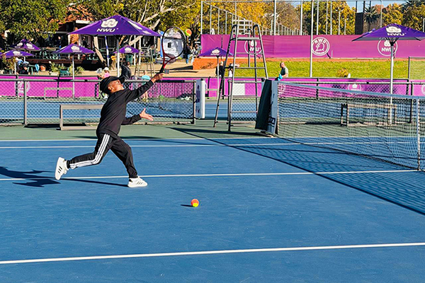 Image for NWU Rainbow Kidz tennis tournament draws energy from Renewable Rangers 