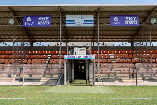 Mahikeng Campus stands